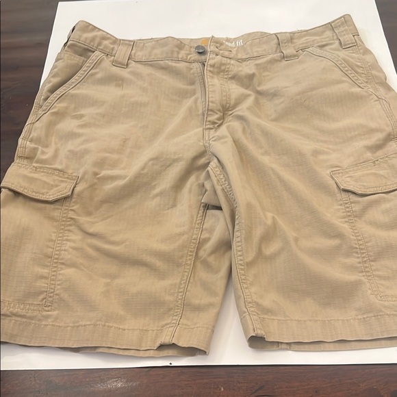 Carhartt Other - Carhart Men's Tan Cargo Shorts size 38